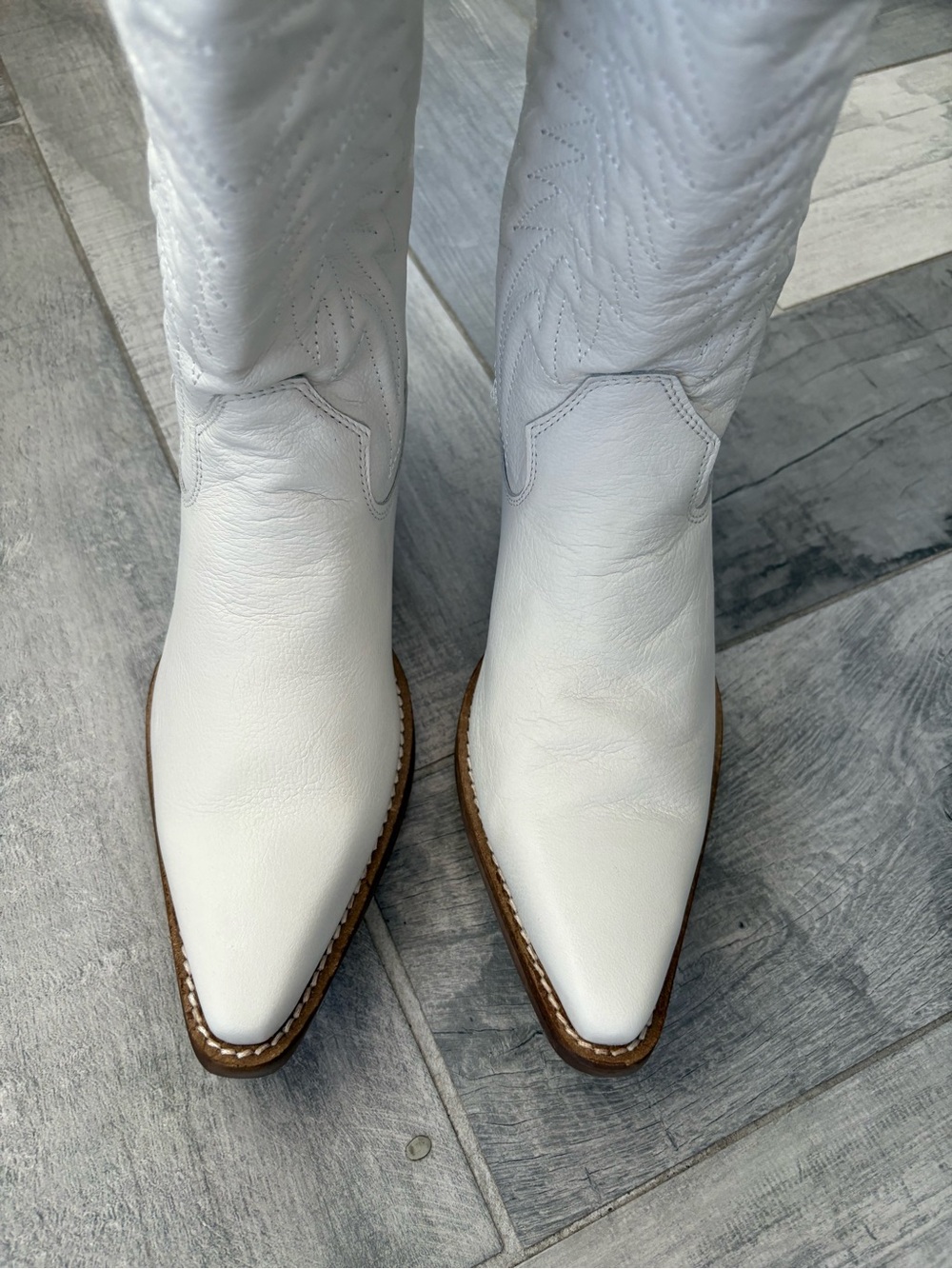 DINGO Women’s Raisin Kane Western White Boots Sz 9 - Picture 8 of 16